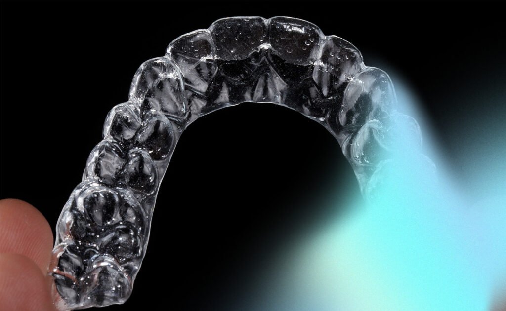 Invisible Braces on Bottom Teeth